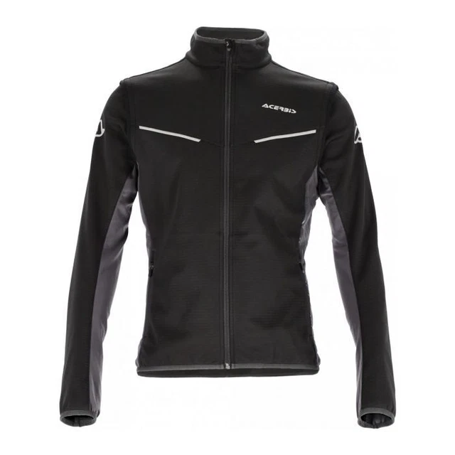 Giacca Acerbis Softshell Track Nero/grigio - GARANZIA ITALIA