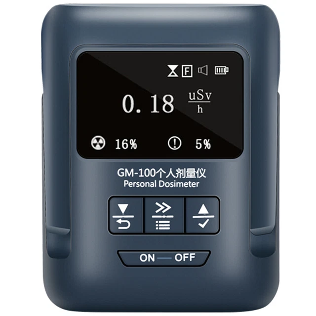 GEIGER COUNTER NUCLEAR Radiation Detector Beta Gamma X Ray Dosimeter