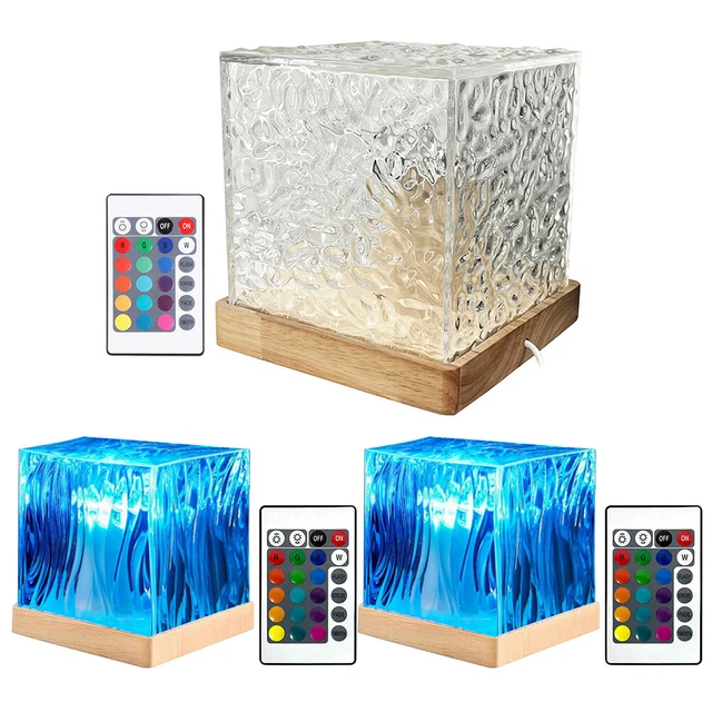 3D NORTHERN LIGHTS 16 Colors Gradual Remote Control Ocean Wave