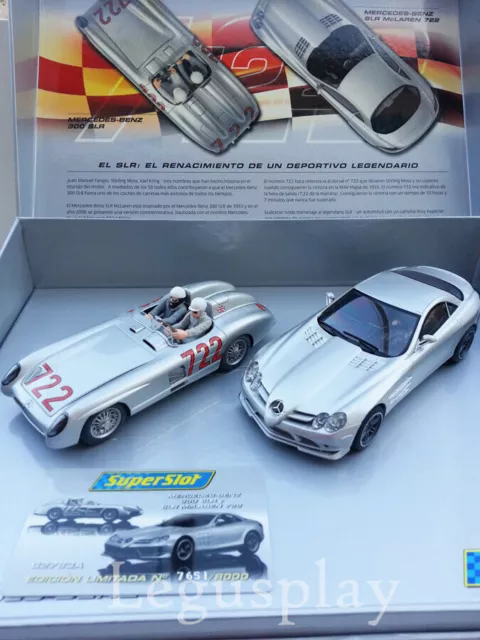 Slot SCX Scalextric Superslot H2783A Mercedes Benz 300 SRL McLAREN 722 - S2783A