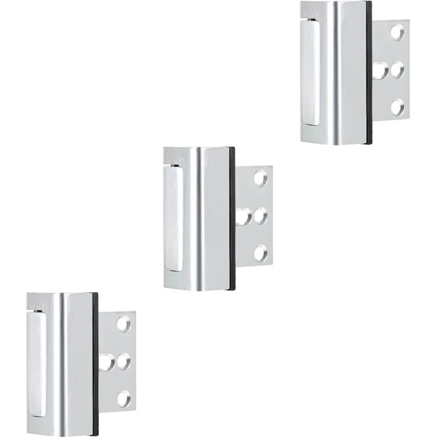 Cerradura de puerta de aleación de aluminio 3 piezas cerradura de puerta puerta puerta cerradura de cadena