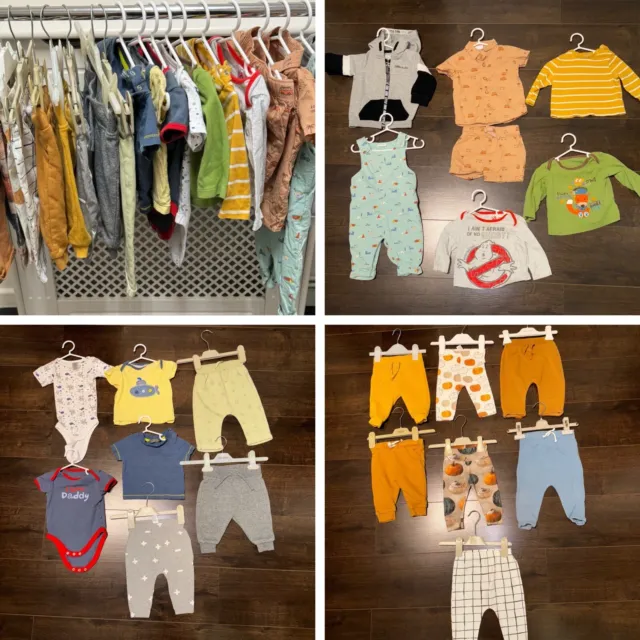 Baby Boy Clothes Bundle 3-6 Months 6-9 Months