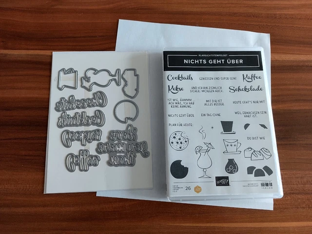 STAMPIN UP STEMPEL und stanzen set, Nichts Geht Über, Neu EUR 20,00