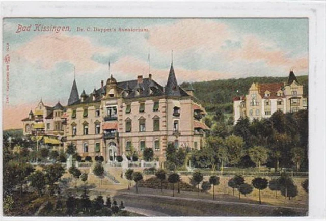 39037125 - Bad Kissingen mit Dr. C. Dapper´s Sanatorium gelaufen kleiner Bug