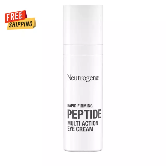 Neutrogena Rapid Firming Peptide Eye Cream - Depuffing, Brightening, Hydrating -