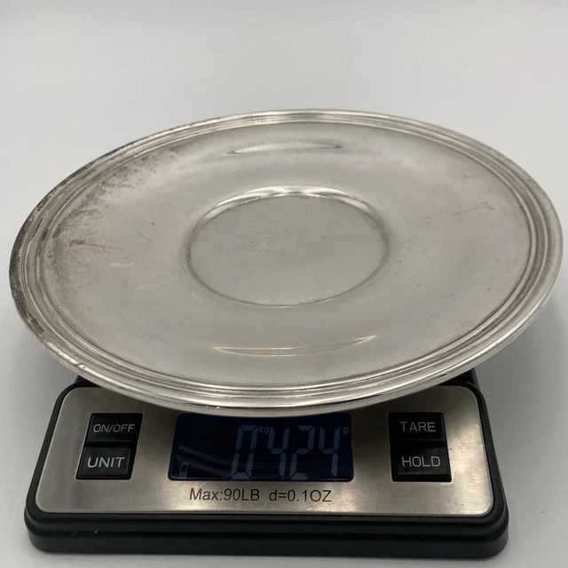 Gorham Sterling Silver 544 10" Plate 424 Grams