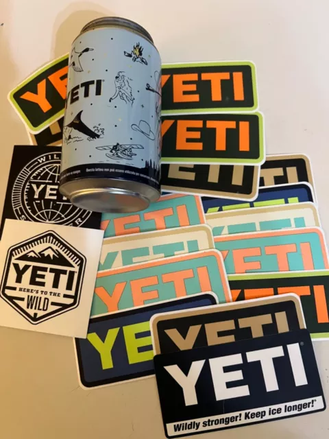 Yeti Stash Can Hidden Storage Safe 12oz  Wildllfe Fishing Hunting inc Stickers