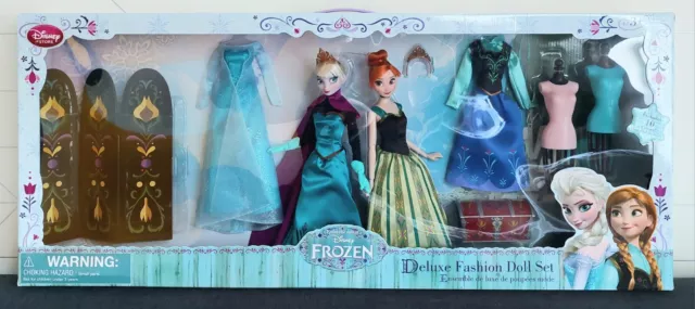 SET DELUXE DOLLS Frozen 2 Disney Elsa Anna Kristoff