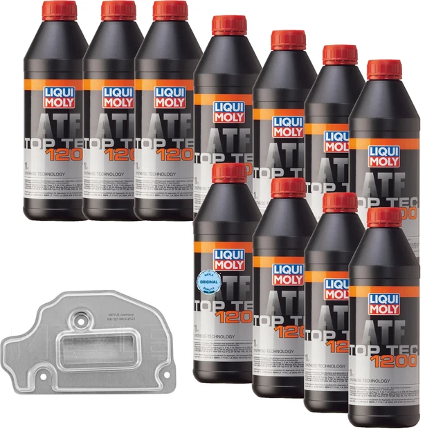 LIQUI MOLY TOP Tec ATF 1200 11L MEYLE Getriebeölfilter für VW Golf V 1.
