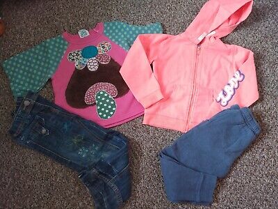 Girls playwear Outfits Bundle tops & Next bottoms 3-4 years