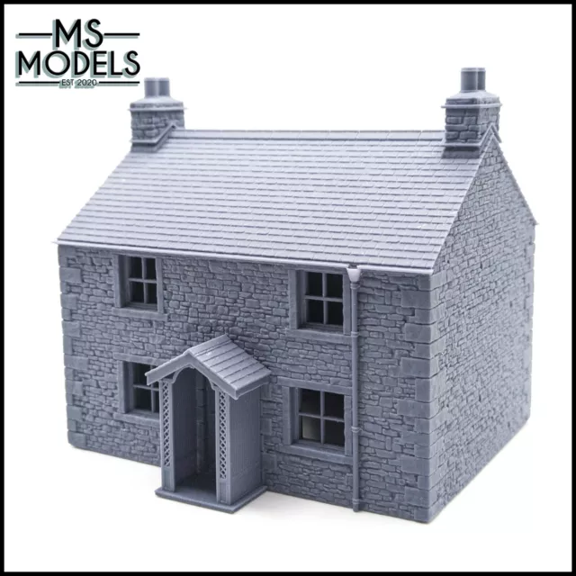 Stone Built House/Cottage N/TT/OO/O TT:120 Gauge Scale for Model Railway