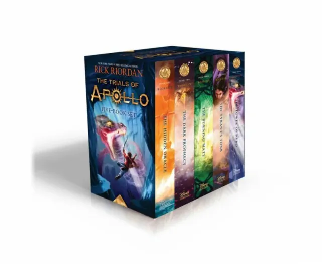 Trials of Apollo, The 5Book Paperback Boxed Set by Rick Riordan (English) Paperb