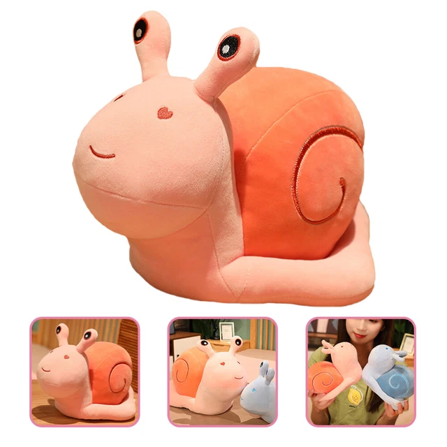 Almohada de caracol Animales Perros de peluche Niños Juguetes Divertidos Rosa Super Suave Peluche Corto