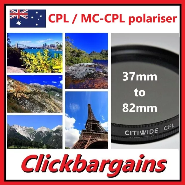 MC CPL Polarizer Lens Filter 58mm 62mm 67mm 72mm 77mm 82mm 58 62 67 72 77 82 mm