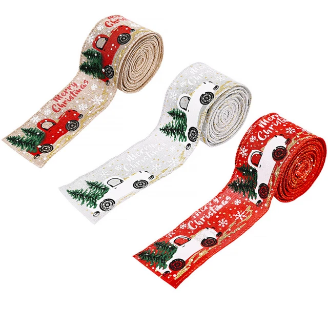 3 rollen Von Multifunktionale Weihnachten Baum Band Geschenk Verpackung Band