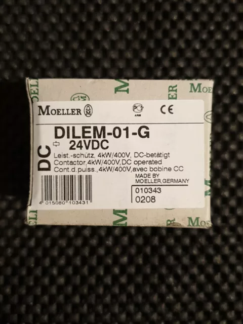 Contactor DILEM-01-G  Moeller 4kW 24VDC DILEM-01-G-24VDC