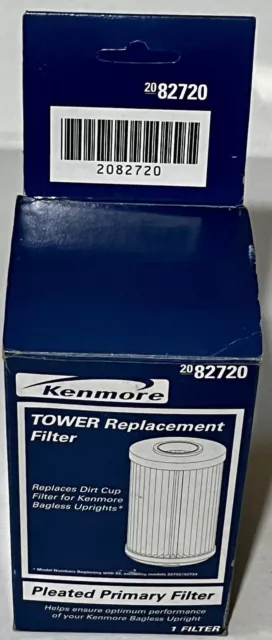 KENMORE 2082720 82720 Kenmore 82720 Vacuum Filter Genuine Original Equipment NEW