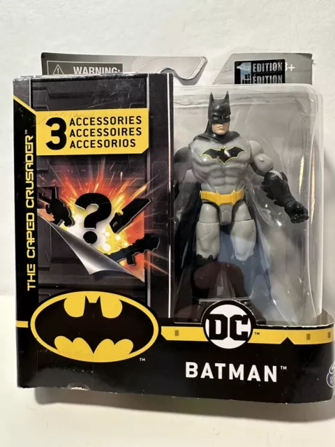 BATMAN The Caped Crusader DC First Edition 3 Accessories SpinMaster