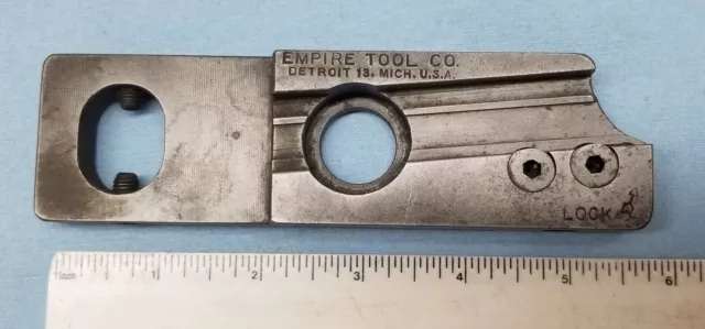 Empire Tool Co  342-A  Luers Patented Cut Off Blade Holder for B&S Screw Machine