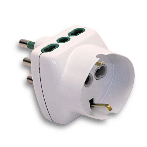 3-way Power Strip Schuko 5m Cord White LEGRAND 694567