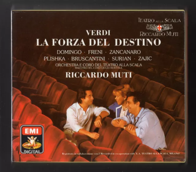 3CD ★ Verdi : La forza del destino - Riccardo Muti ★ Coffret Box EMI CLASSICS