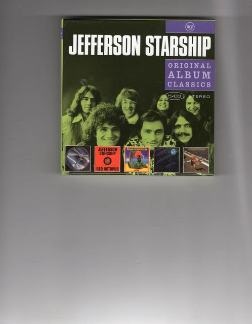 5-CD-BOX JEFFERSON Starship - Original Album Classics EUR 21,66 ...