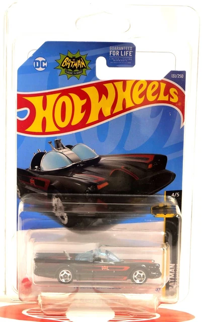 Hot Wheels 2025 Case P Série TV Batmobile Batman Rouge