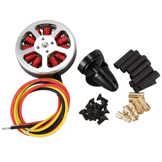 EMSea 2 Moteurs Brushless 1503 – 3,7V 4400 KV – Pour Drones Et Mini Quadricoptères – 18x6,5 Mm