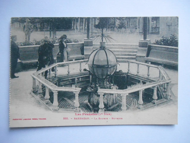 CPA "Barbazan - La source - Buvette"