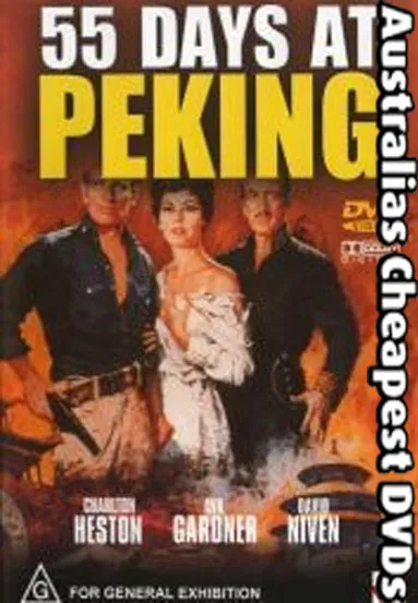 55 Days At Peking DVD NEW,  REGION 4