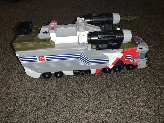 VINTAGE 1996 Transformers Machine Wars OPTIMUS PRIME TRAILER 