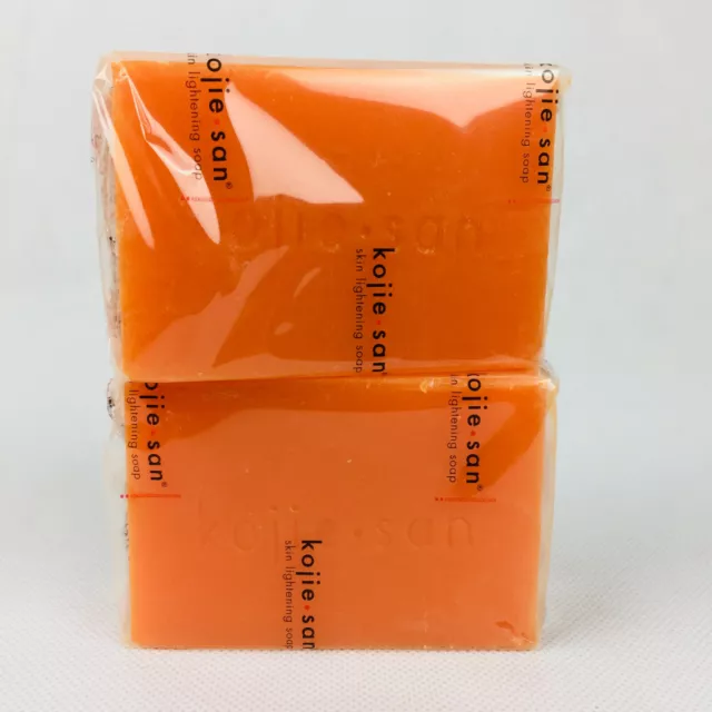 2 Bars Kojie San Kojic Acid Skin Lightening Soap Original 135g Authentic Genuine