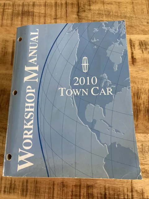 2010 Lincoln Town Car Shop service Repair Manual