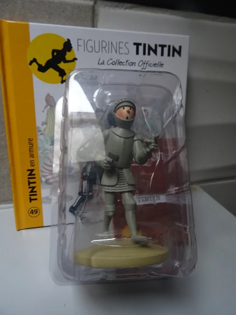 TINTIN LA COLLECTION OFFICIELLE Figurine # 49 Tintin En Armure