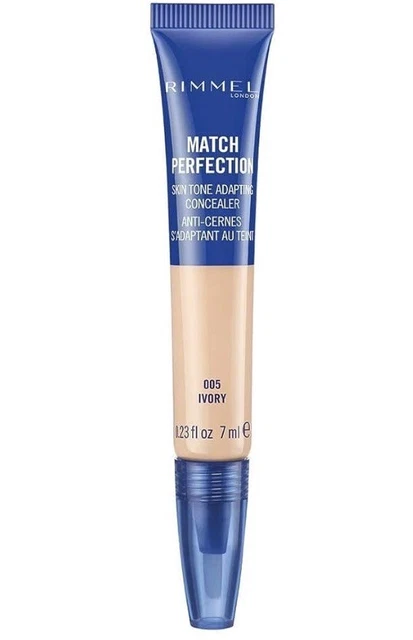 Corrector adaptador de tono de piel Rimmel London Match Perfection en porcelana 010 7 ml