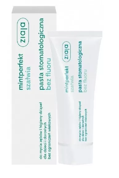 Ziaja Toothpaste With Extract Of Sage Mintperfect Without Fluoride 2