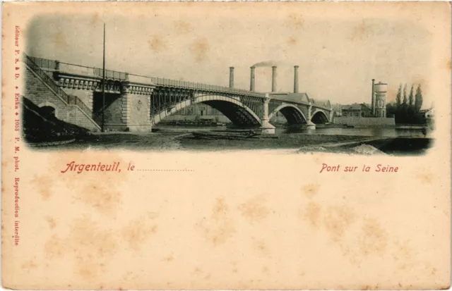 CPA Argenteuil Pont sur la Seine FRANCE (1307982)