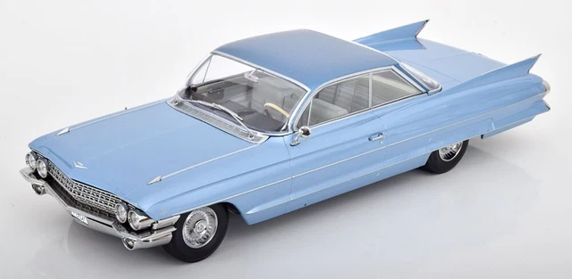 Cadillac Series 62 Coupe Deville 1961 - KK-Scale 1/18 - Vert Métal - Neuf