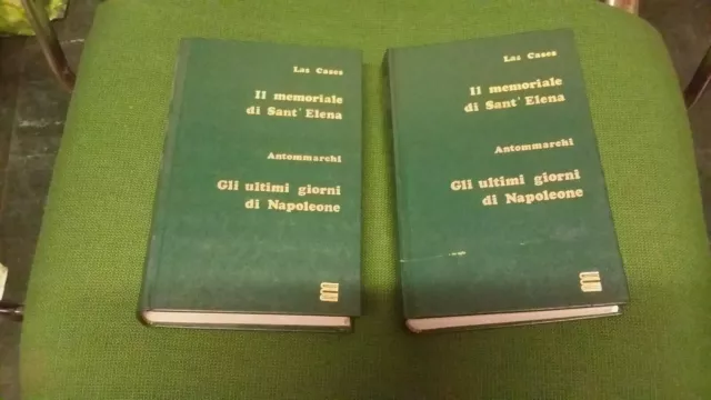 Memoriale Di Sant'elena/ Ultimi Giorni Di Napoleone Las Cases/ 2 Vol.1969, 10l21
