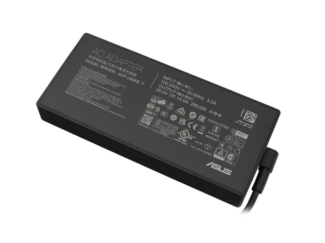 Chargeur Asus D'origine 280W Pour ROG G614JVR - 20V, Neuf Sous Emballage