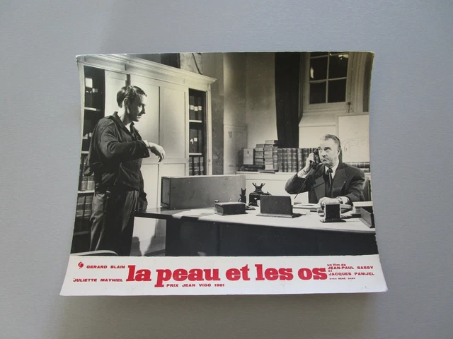 Jean-Pierre Jaubert Rene Dary ""Skin And Bones"" Lobby Card Lb4