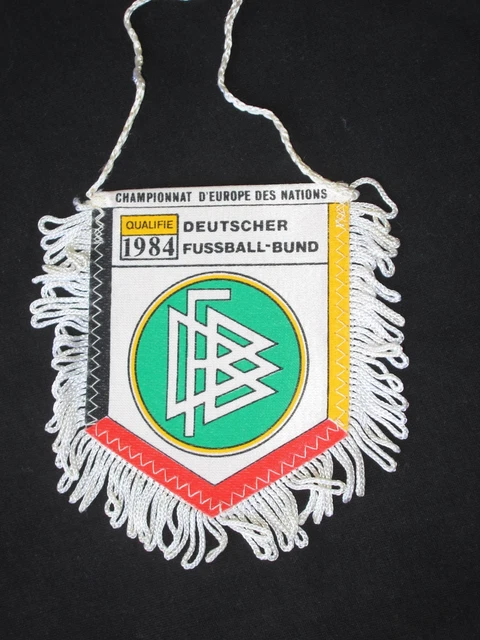 FRANCE ESPAGNE FINALE EURO 1984 fanion wimpel pennant