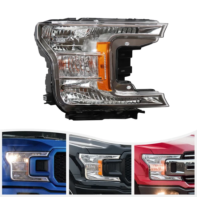 Uzooka Halogen Headlight Set For Ford Bronco F150 1987-1991 – Driver & Passenger Side