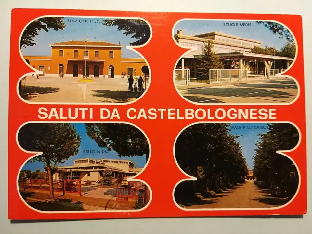 Saluti da Castelbolognese (Bologna). Vedutine.