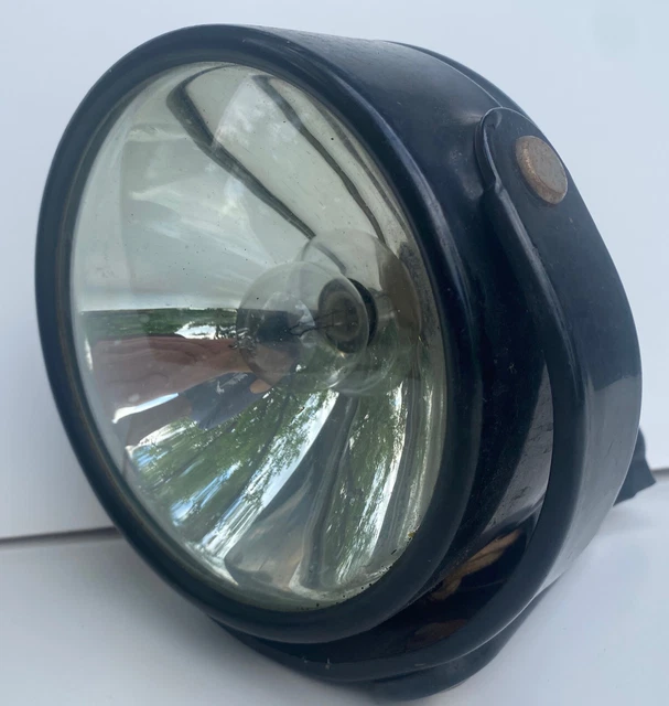 Ancien Phare De Moto Ou Vélo CICCA - Années 1910/1920, Vintage, Argenté