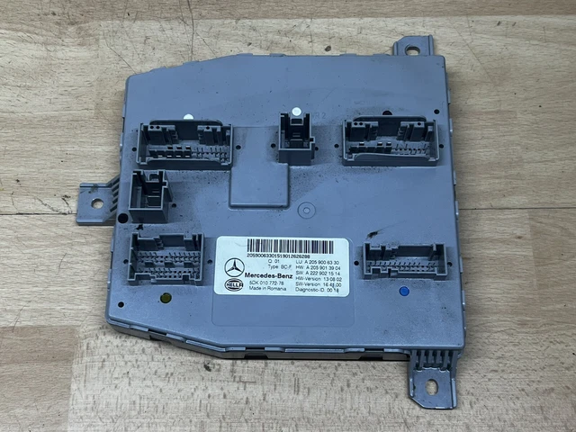 MERCEDES C CLASS W205 GLC X253 SAM Control Module unit ECU A2059006330 ...