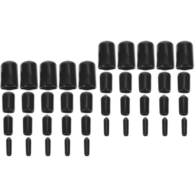 2 Sets Rubber Boot Replacement Parts Intake Manifold Vacuum Fitting