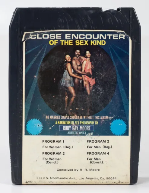Rudy Ray Moore - Close Encounter of the Sex Kind  Vintage 8 Track Tape Dolomite