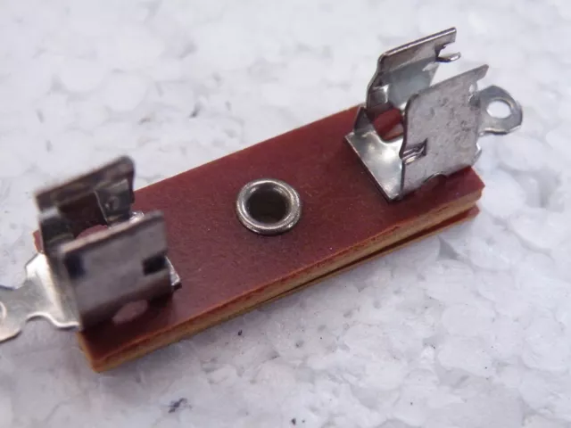 Bulgin Vintage radio type Chas Fuse Holder for 1.25" Fuse. Paxolin 5A 250V CJ09