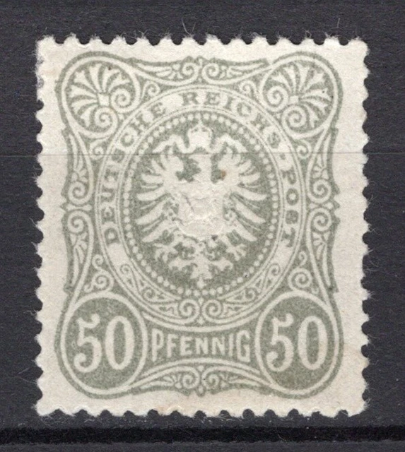 Deutsches Reich DR Mi.44a ungebraucht geprüft Befund Petry BPP ex 39-44 PFENNIG 3